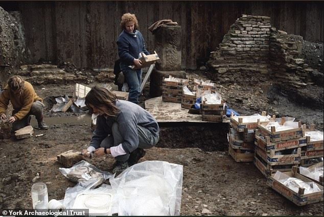 The site at Wellington Row is linked to the Viking period.  Archaeologists have discovered tons of animal bones, a quarter of a million pieces of pottery and 20,000 other interesting objects