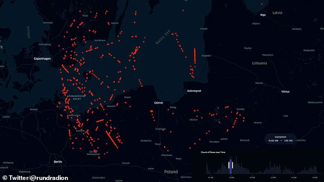 While most of them appear to take place in Polish airspace, OSINT blogs have reported that aircraft flying in German, Danish, Swedish, Latvian and Lithuanian airspace have experienced interference issues