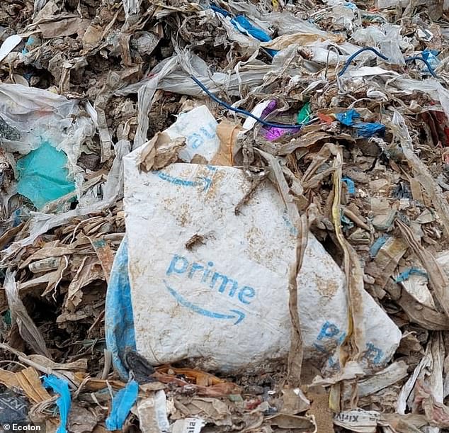 The new report from the US Public Interest Research Group finds that much of Amazon's so-called 'recyclable' plastic requires customers to take their waste packaging to special 'retail drop-off points where plastic wrap is accepted'