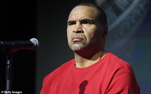 Mitchell and Mundine have differing opinions on the Ezra Mam racism saga, with 'the Man' adamant Spencer Leniu did not cross a line with his 'monkey' slur on the pitch in Las Vegas.