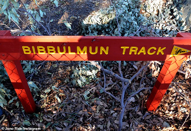 Dr.  Casal told her family she was going to walk the Bibbulmun Track (pictured)