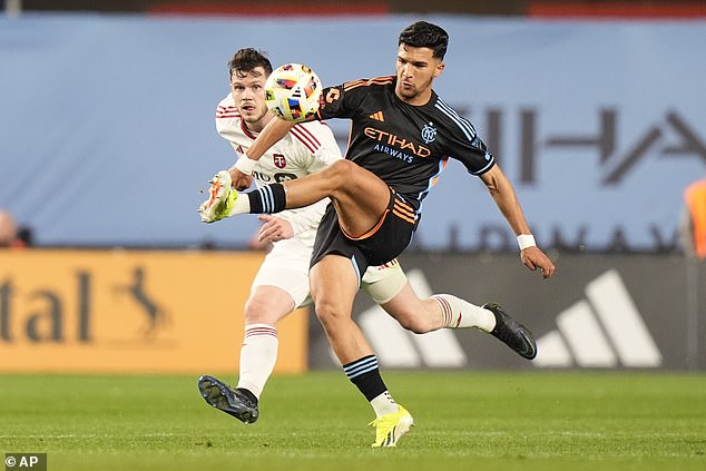 New York City FC was looking for its first win of the season against Toronto FC on Saturday evening