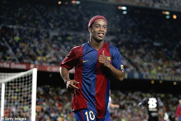 Ex-Barcelona and Brazilian star Ronaldinho will be one of the headline acts at this summer's 'Over-35 World Cup'