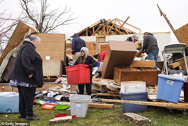 The storms caused casualties, including deaths, and left many people without homes