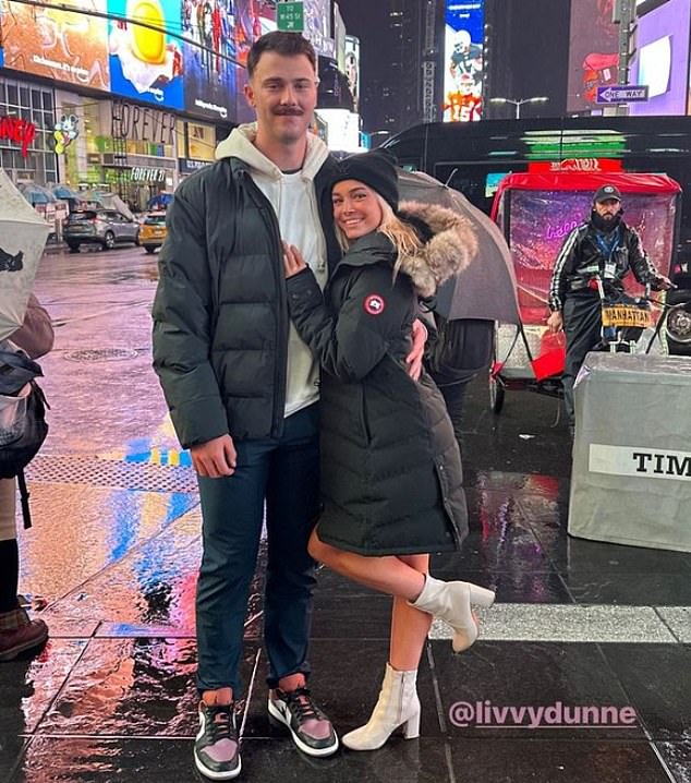 The LSU gymnast was recently in New York City with her boyfriend over the holiday season