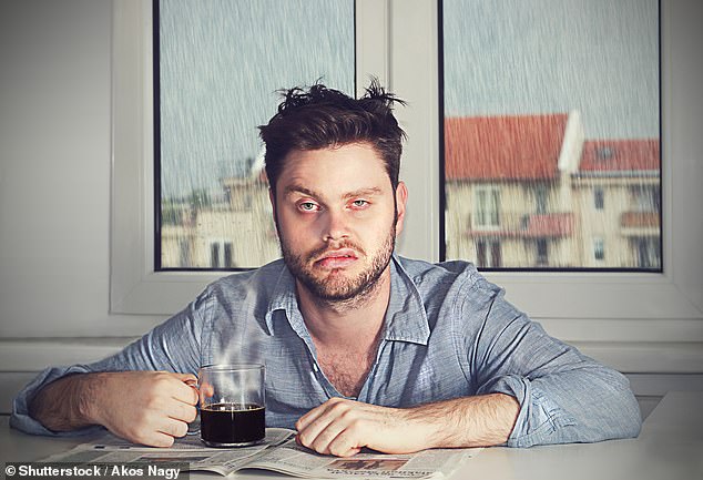 Research shows that your likelihood of giving money to charity could be determined by how well you slept the night before (stock image)