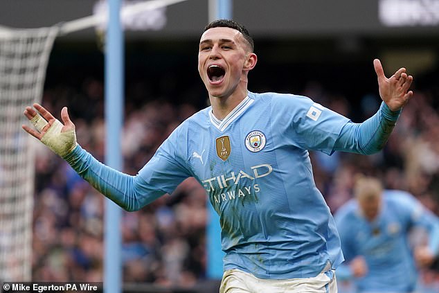 Phil Foden put in a sparkling performance during Man City's 3-1 win over rivals Man United