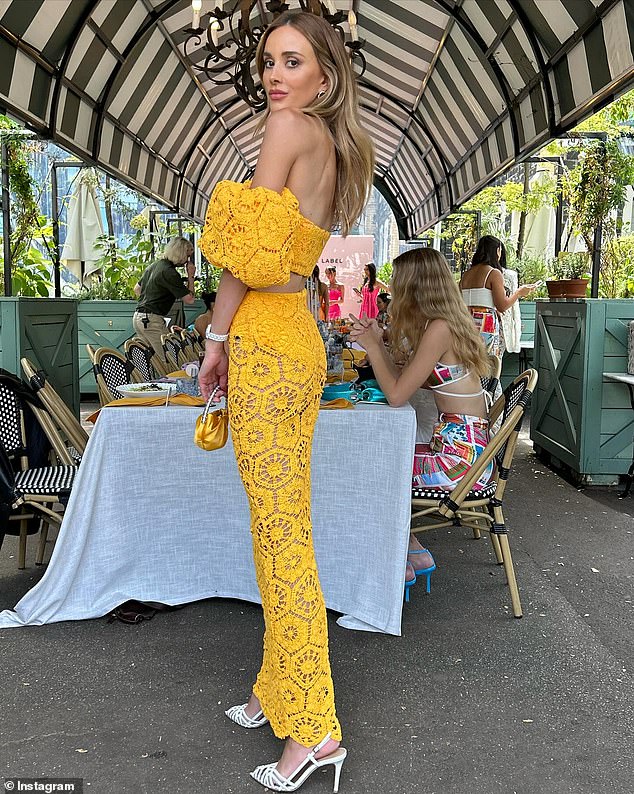 Rebecca Judd has sparked concerns about her physical appearance after posting photos of herself in a vibrant yellow outfit last week