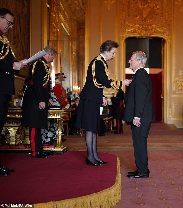 The Princess Royal and the King saw their workload increase in 2023, as they took on many of the tasks and assignments previously carried out by Elizabeth II.  Anne at an engagement this week