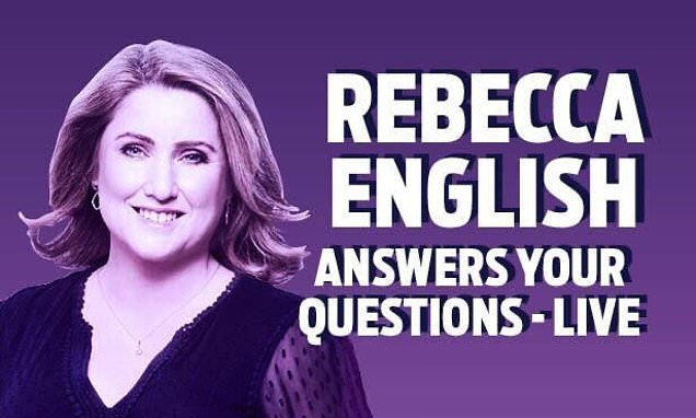 REBECCA ENGLISH answers your questions LIVE From Kate to Charles