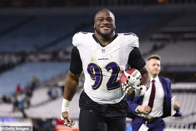 Justin Madubuike has reason to smile after agreeing a $98 million deal