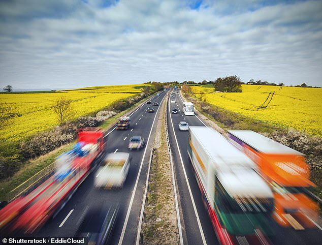 Research shows that a third of motorists on highways drive