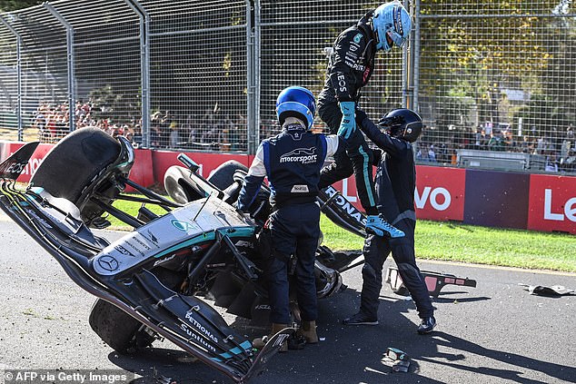 Instead, a virtual safety car was imposed and a medical team was sent to Russell