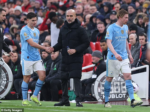 Richard Keys has accused Pep Guardiola of treating a reporter 'like shit' after Man City's draw against Liverpool on Sunday