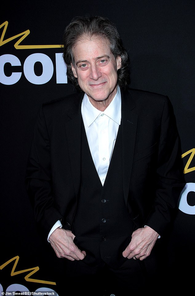 Legendary comedian Richard Lewis' official cause of death was revealed on Friday when his death certificate was made public;  pictured 2011