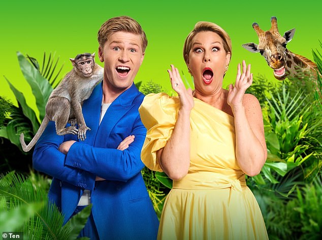 Robert Irwin has revealed that host I'm A Celebrity... Get Me Out Of Here!  Australia has been a dream of his since childhood.  Pictured with co-host Julia Morris