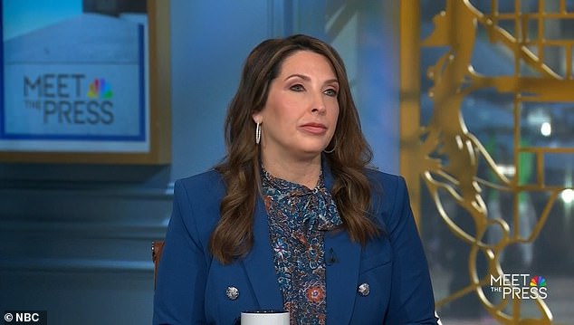 Ronna McDaniel appeared on Meet the Press on Sunday after it was announced that she had been hired by NBC as a political contributor.  She was dropped by the network just days after joining the network after hiring irate employees