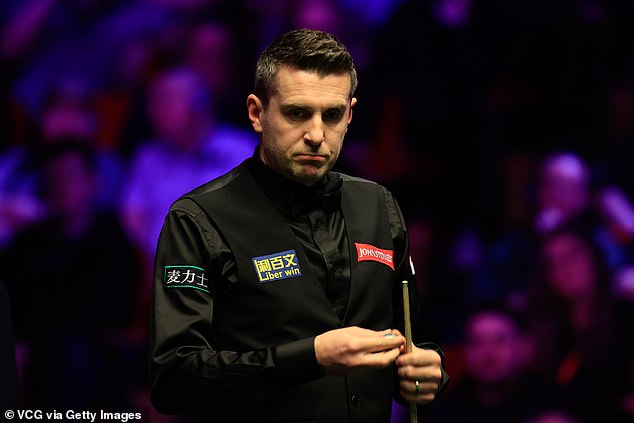 Selby's 4-3 defeat to Mark Allen lasted almost three and a half hours in Riyadh, Saudi Arabia