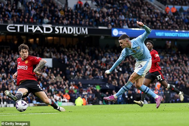 Foden scored a long-range try before sliding a neat finish into the back of the net late on