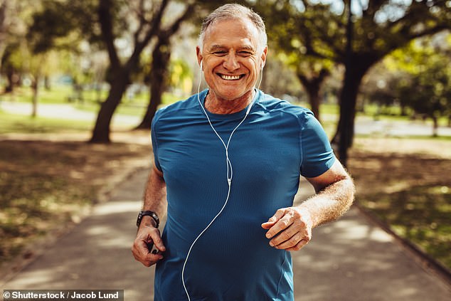 US researchers, who analyzed data from more than 10,000 people, say runners should ditch their trainers and take up yoga or aerobics if they want to feel less angry.  (Stock image.)