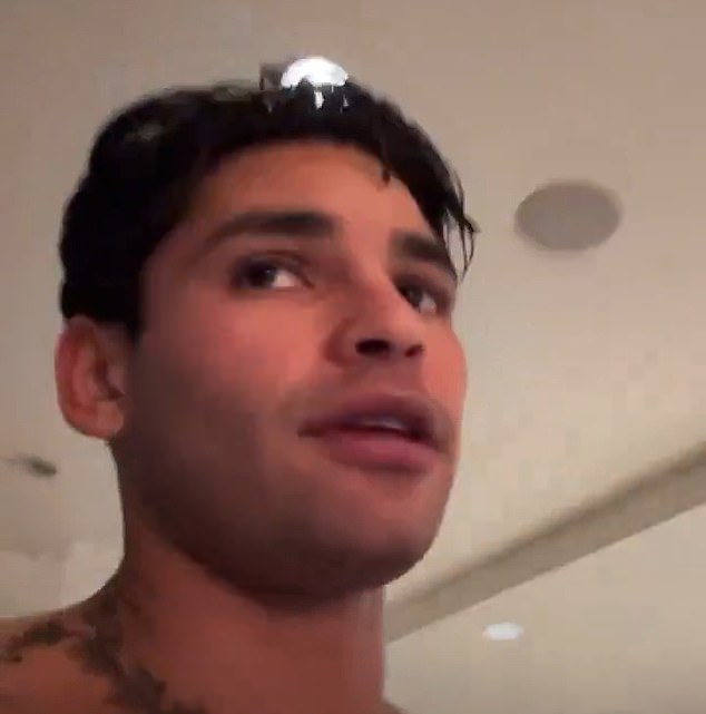 Ryan Garcia's latest homemade video shows the 25-year-old walking around an apartment