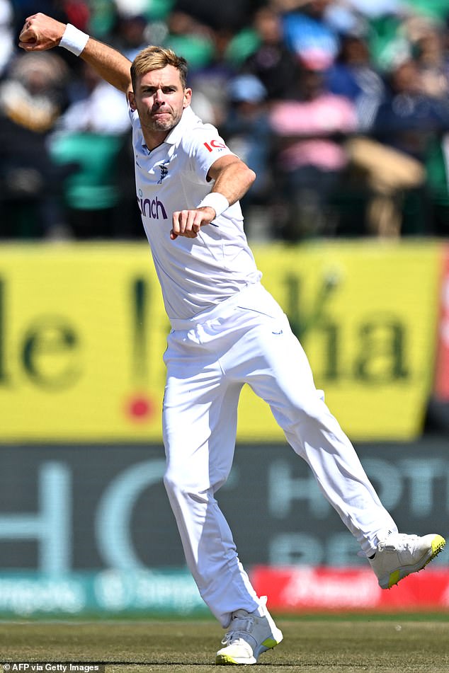 Jimmy Anderson became only the third bowler and the first Seamer to reach 700 Test match wickets