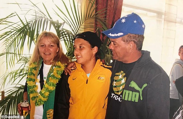 Kerr, the 2018 Young Australian of the Year, will seek to have the charges, which arose from an alleged dispute over a taxi fare, dismissed out of court.  She is in the photo with her parents