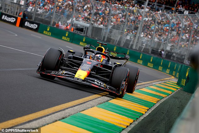 Flights to Melbourne for the Australian Grand Prix have skyrocketed (Photo: World Champion Max Verstappen on his way to winning last year's race at Albert Park)