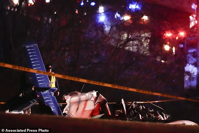 Police in Nashville say several people are dead after a small plane crashed near a highway Monday night, closing several lanes