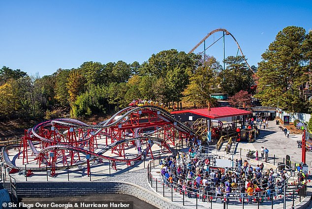 Six Flags Over Georgia opened for the first time this year on Saturday, but what was meant to be a day of roller coasters and fun turned into chaos and panic