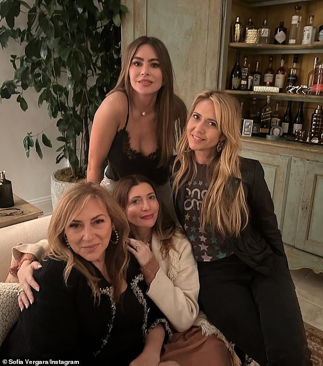 Sofia Vergara took to her Instagram stories as she danced the night away at a party she threw for her longtime friend Valentina Micchetti