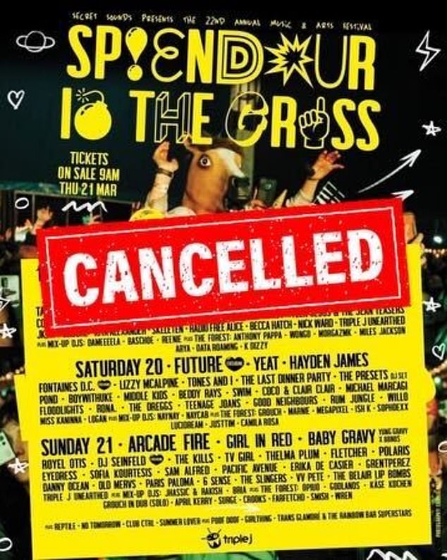 The iconic Splendor in the Grass music festival has been canceled for 2024, industry sources say
