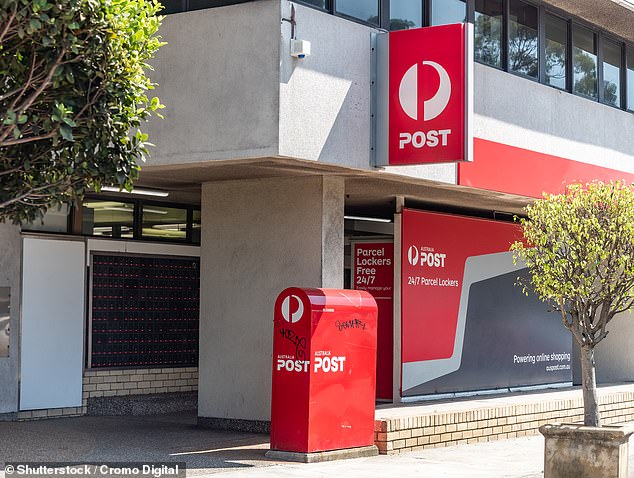 It comes just months after Australia Post decided it would begin phasing out daily letter deliveries as the number of letters delivered plummets (stock image)