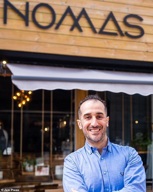 Vegan cafe owner Adonis Norouznia, owner of Nomas Gastrobar in Macclesfield, who put meat on the menu after struggling with costs, revealed he has received online abuse and fake reviews