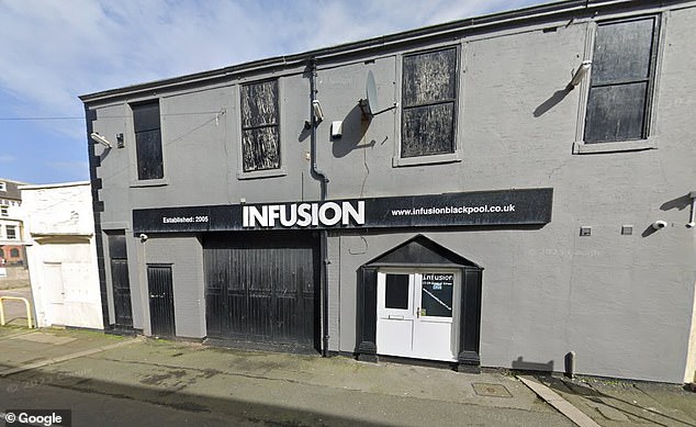 Infusion, the swingers' club in Blackpool where the woman drunkenly dived into the pool