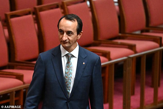 Liberal senator Dave Sharma (pictured) called the sermon 