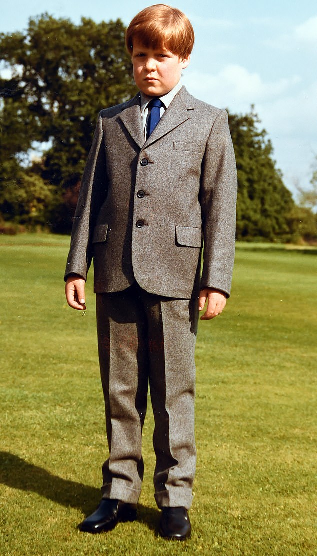 Earl Spencer in his Maidwell 'Sunday best' suit