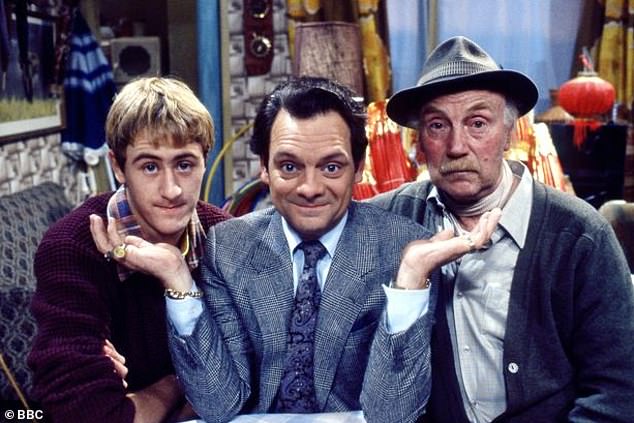 Fan favorite Only Fools and Horses came in 19th place - behind comedies such as The Royle Family and The Thick Of It