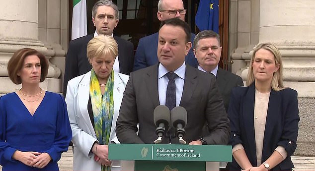 A visibly emotional Varadkar, who became Ireland's first openly gay prime minister in 2017, declared that an important part of leadership is knowing when to 