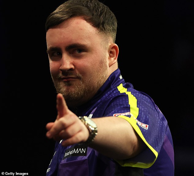 The 17-year-old Littler defeated the 34-year-old Van Gerwen in the semi-finals in Belfast on Thursday evening