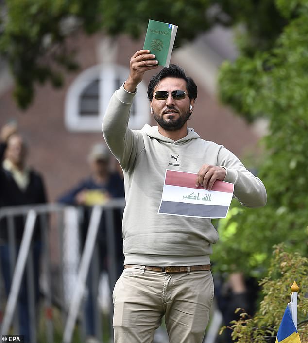 Salwan Momika announced that he would burn a copy of the Quran and an Iraqi flag in Stockholm on July 20, 2023