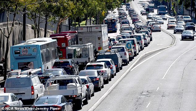 Drivers have been warned to stay safe on the roads as motorists turn heads over the Easter long weekend starting on Friday (stock photo)