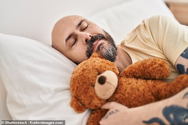 Researchers have found that the comforting power of teddy bears comes from the emotional connection a person has with them, rather than their appearance (stock image)