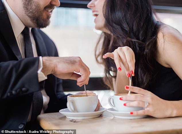 Audio of these interactions was recorded unobtrusively, allowing the scientists to analyze the laughter.  (Stock image.)