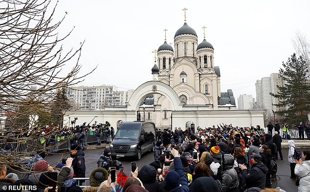 Navalnaya said on Wednesday she had drawn hope from thousands who had visited Navalny's grave with flowers and tributes since his funeral last Friday.