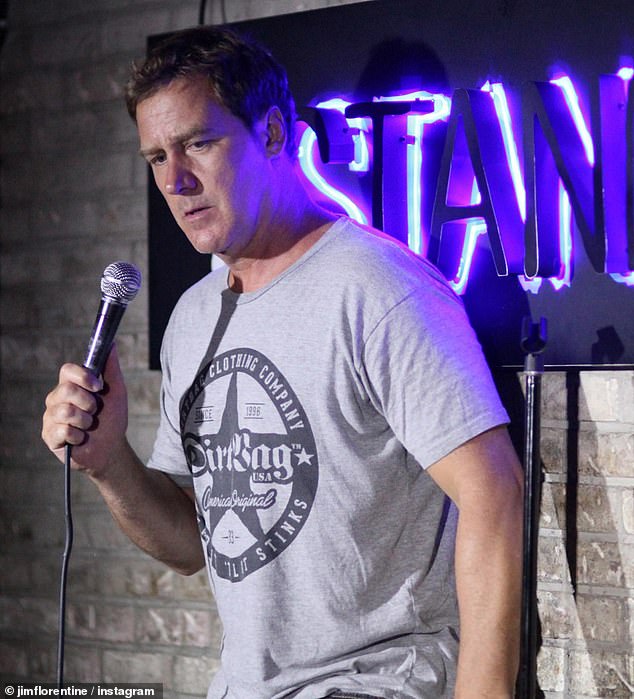 A Seattle comedy club canceled four comics, including Jim Florentine, center, because their comedy did not align with 'progressive values'