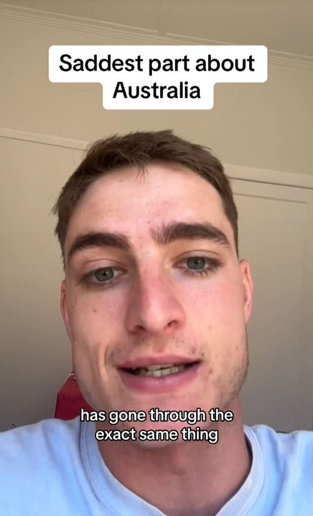 Leo, from Melbourne, claimed Australians don't support others when they try something new and find it 'cringe'.  For example, if they make TikTok videos, start a podcast or try dropshipping