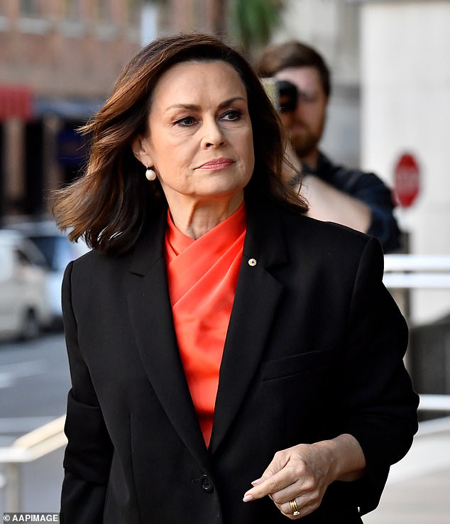 Judge Michael Lee was due to hand down his ruling in Mr Lehrmann's defamation case against Network Ten and presenter Lisa Wilkinson (above) at the Federal Court on Thursday.