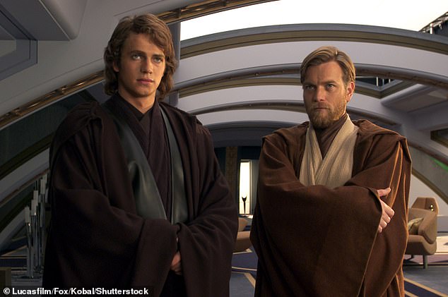 McGregor played Obi-Wan in George Lucas' three prequel Star War films, which also starred Hayden Christiansen