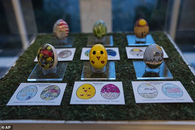 Biden also faced backlash for the decision to ban religious imagery in entries from children of military families participating in the traditional Easter Egg Roll event.